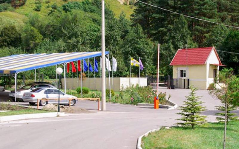 Парковка в санатории Вилла Арнест в Кисловодске