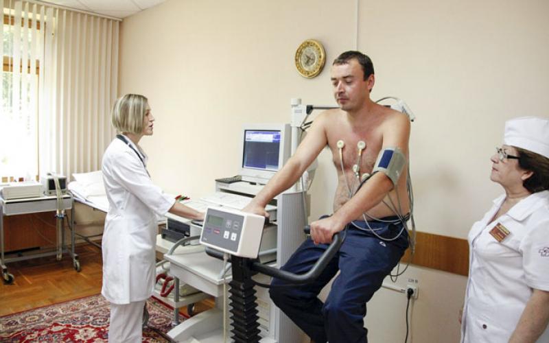 Фото диагностических процедур в санатории Красные камни в Кисловодске